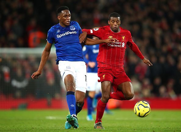 Gini Wijnaldum (R) has been an integral part of the Liverpool team