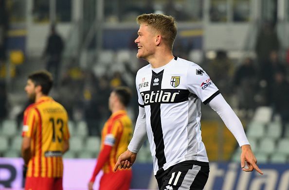 Andreas Cornelius was brilliant for Parma, again