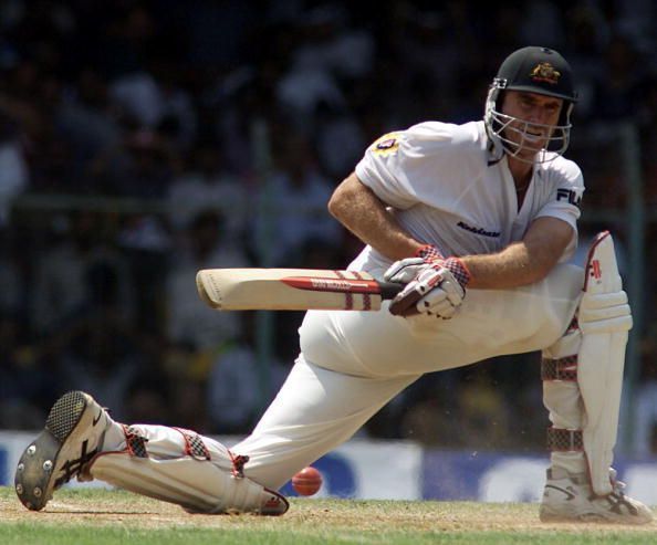 Matthew Hayden sweeps another spinner to distraction