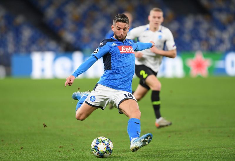 Dries Mertens against FC Genk earlier this season.