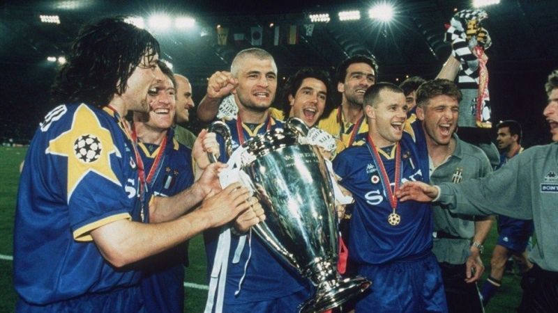 The Turin club haven't had this Champions League moment since 1995-96