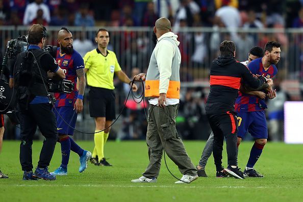 FC Barcelona v Club Atletico de Madrid - Supercopa de Espana: Semi Final