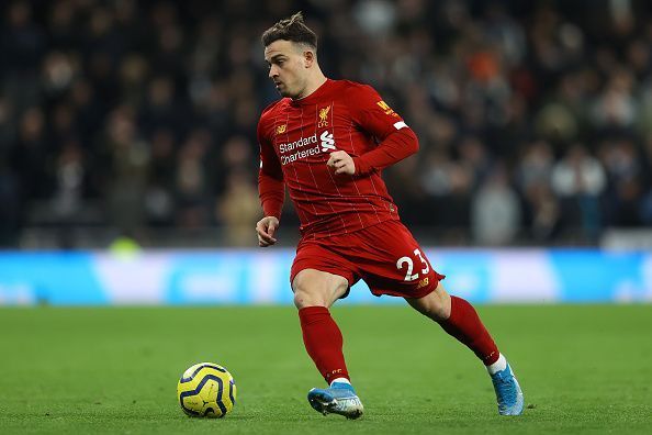 Xherdan Shaqiri is set to remain at Anfield despite reasonable interest from AS Roma