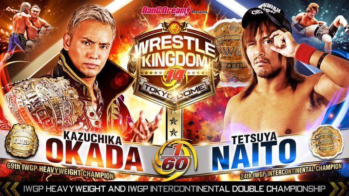 Okada vs. Naito at Wrestle Kingdom 14