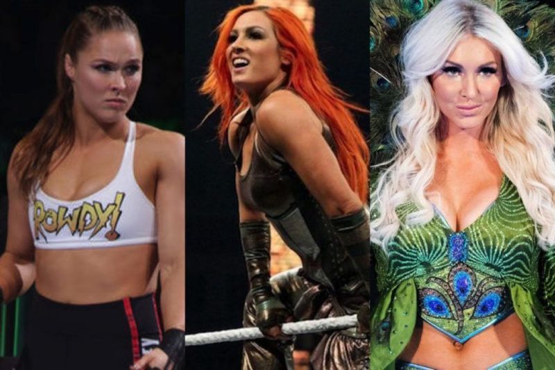 Ronda Rousey, Becky Lynch, and Charlotte share the distinction of being the first women to main event a WrestleMania in the mega event&#039;s 30-year plus history.