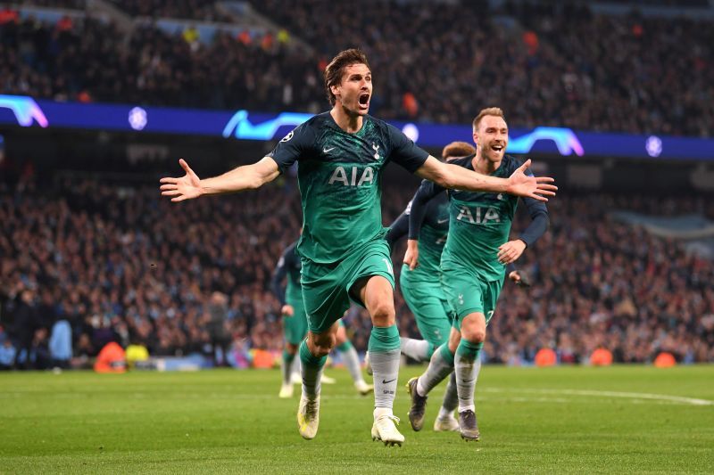 Fernando Llorente&#039;s controversial goal sent Spurs to the semi-finals of the Champions League at City&#039;s expense