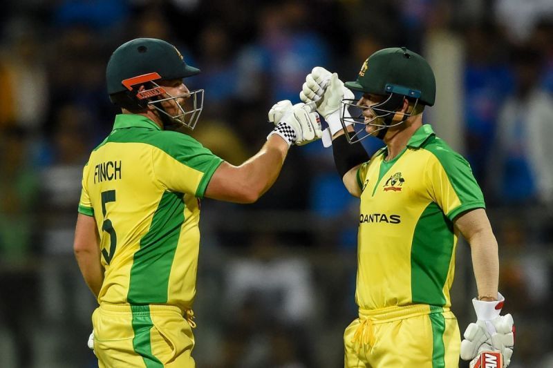 Warner and Finch decimated the Indian bowling attack in the first ODI