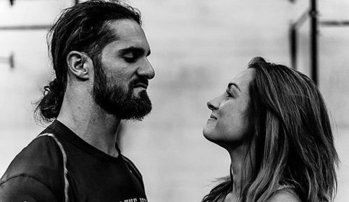 Seth Rollins and Becky Lynch