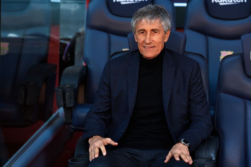 FC Barcelona Unveil New Coach Quique Setien