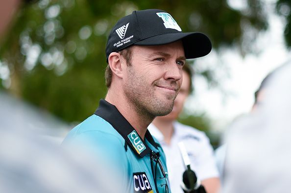 AB de Villiers is representing Brisbane Heat in the BBL09