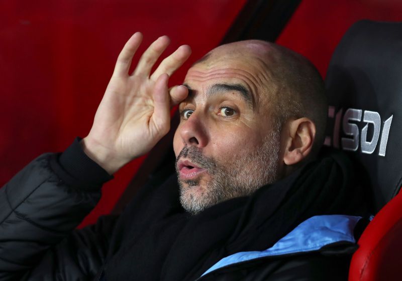 Pep Guardiola is expected to name a strong lineup