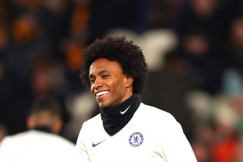 Barça are said to be Willian's long-time admirers.