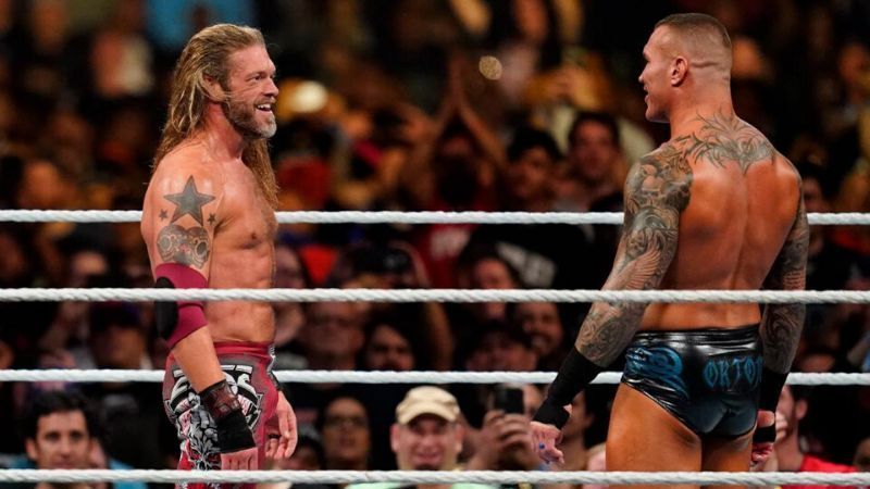 Edge and Randy Orton briefly reunited