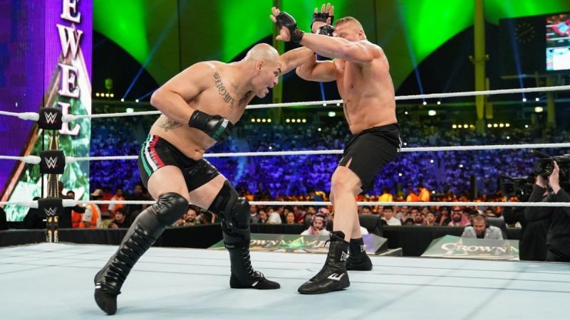 Will Lesnar and Velasquez meet in Saudi Arabia for the WWE Championship again?