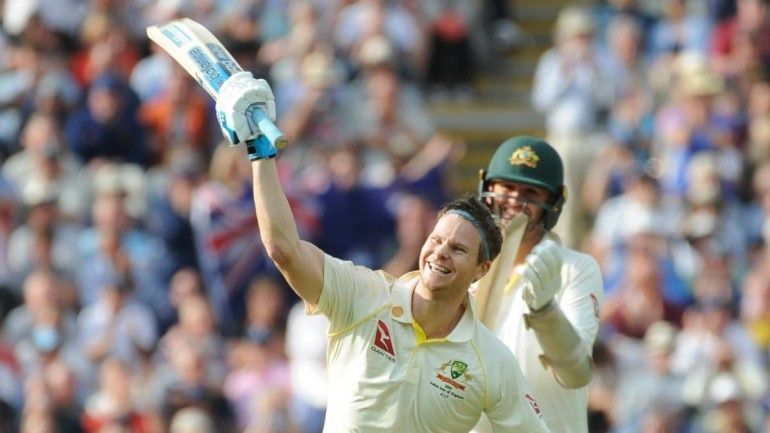 Smith scored twin centuries in Ashes opener