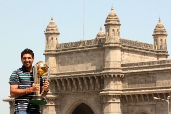 Yuvraj Singh won the player of the tournament for his all-round performances in CWC 2011