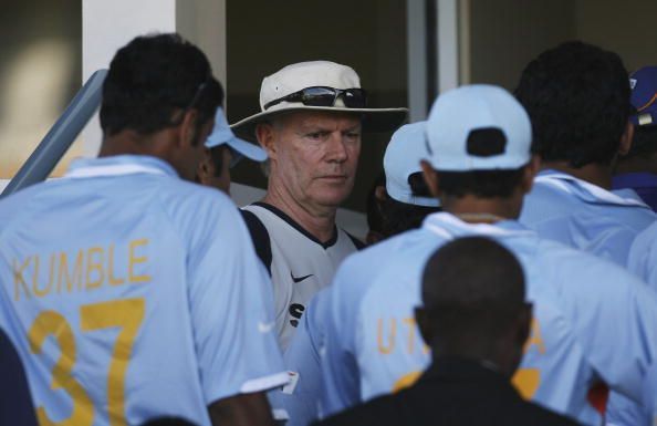 Greg Chappell after India's loss in the 2007 WC in West Indies