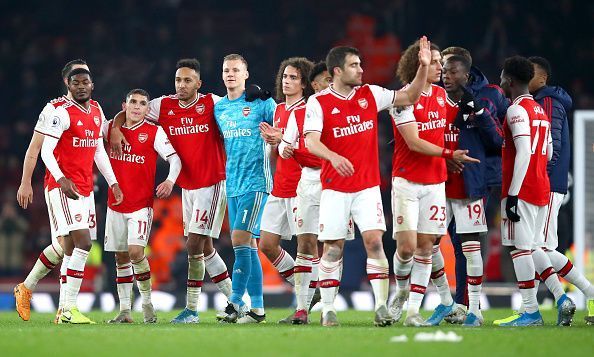 Arsenal produced a brilliant display against Manchester United