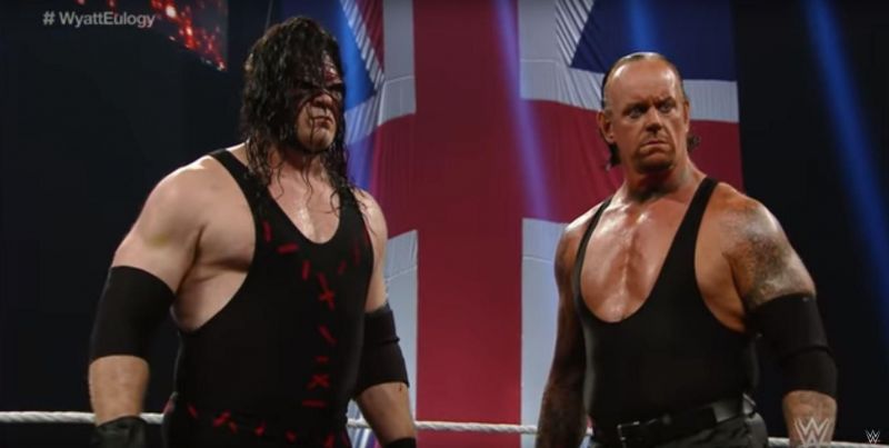 The Undertaker has been a huge part of Kane&#039;s career