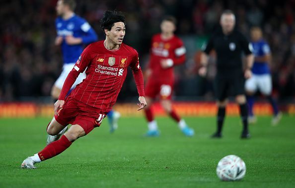 Takumi Minamino recently made his Liverpool debut in the Merseyside derby