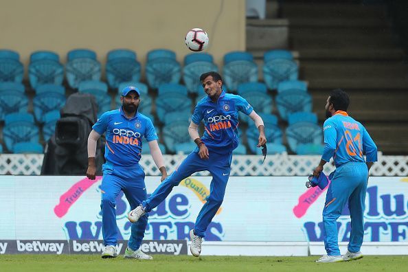 Yuzvendra Chahal and Mohammed Shami