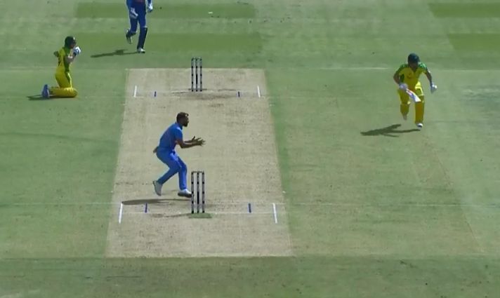 Finch got run out due to a mix-up between him and Steve Smith