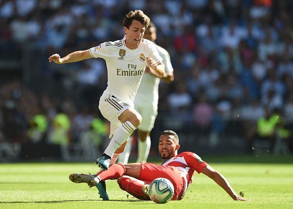 Álvaro Odriozola is set to leave Real Madrid on loan this month.