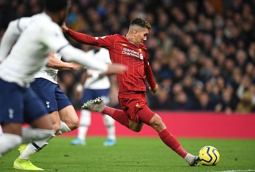 Roberto Firmino's goal decided tonight's game at the Tottenham Hotspur Stadium