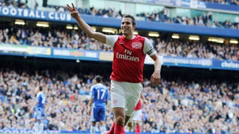 A RVP hattrick sealed the game for Arsenal