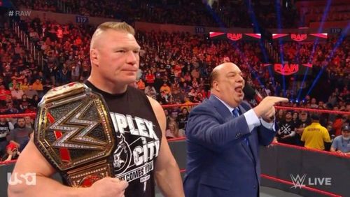 Brock Lesnar is conquering this year's Royal Rumble match