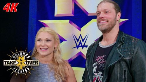 Beth Phoenix with Edge (Image courtesy: WWE YouTube)