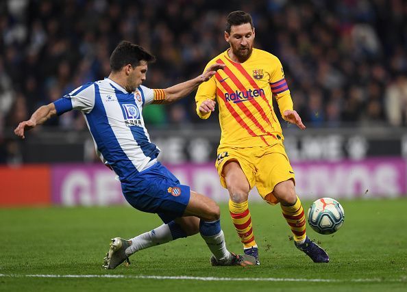 Messi was quiet against Espanyol