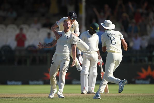 Stokes finally found a way past the Proteas' dogged defence for an England win