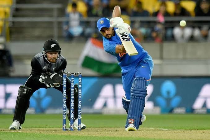 Manish Pandey played a crucial knock for India.