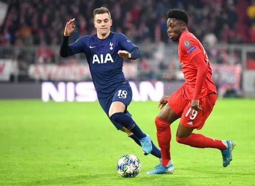 At just 19, Alphonso Davies has already made 3 Champions League appearances, assisting two goals.