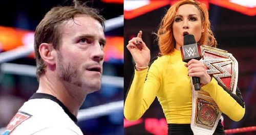 CM Punk and Becky Lynch