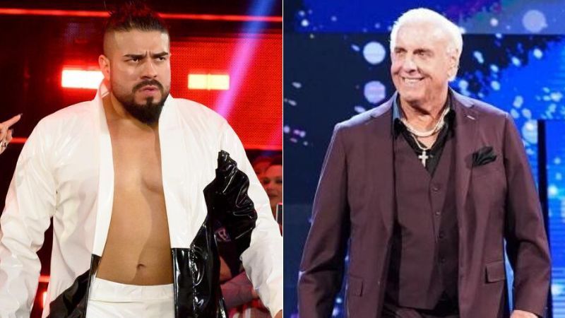 Ric Flair will soon be Andrade&#039;s father-in-law