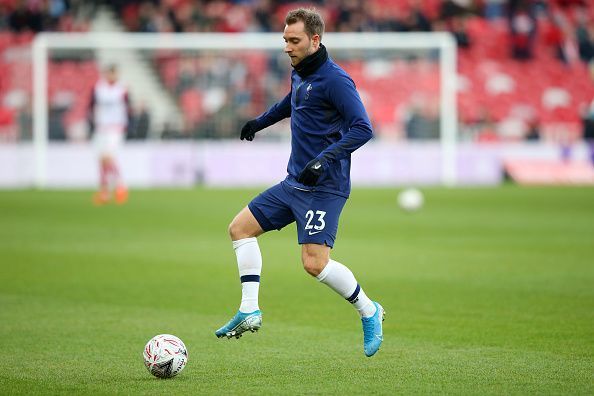 Christian Eriksen's time at Tottenham might soon be coming to an end