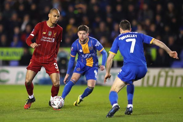 Fabinho looked rusty on his return to the side