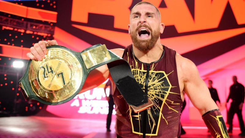 Current WWE 24/7 Champion Mojo Rawley