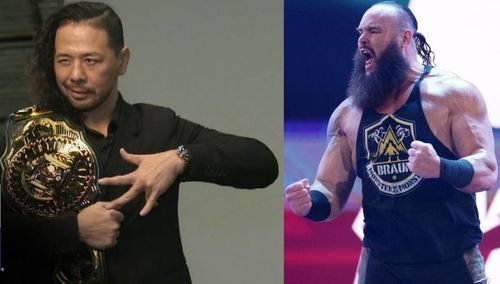 Shinsuke Nakamura and Braun Strowman