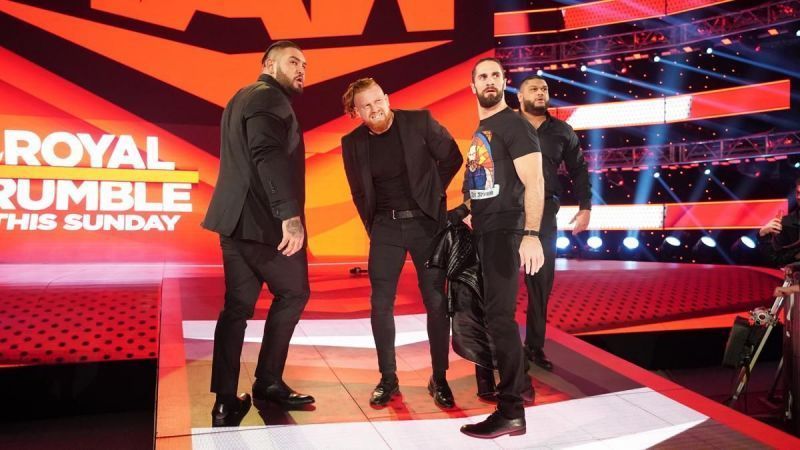 Seth Rollins' faction of AOP, Buddy Murphy and Rollins