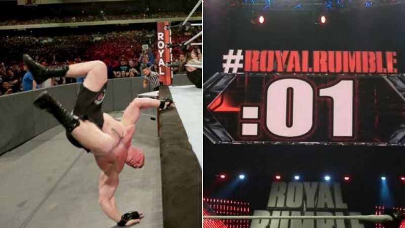 Who could eliminate Brock Lesnar from the Royal Rumble?