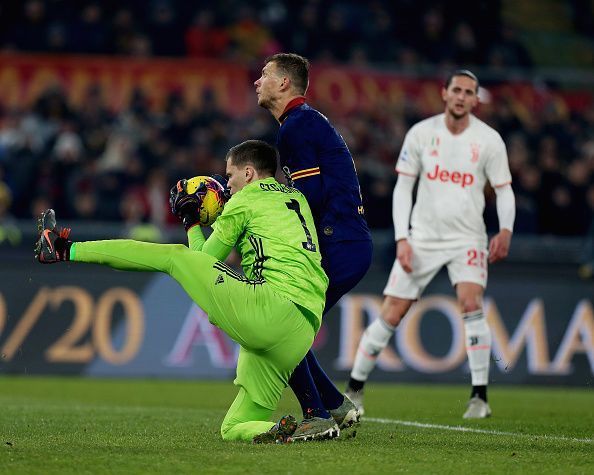 Wojciech Szczęsny had a solid game for Juventus