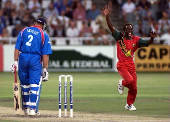 Olonga bowled consistently above 90mph in international cricket