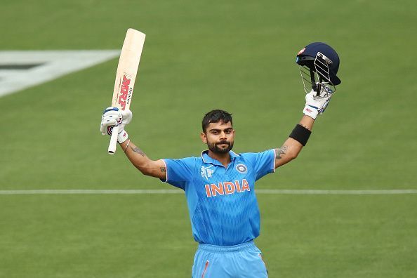 Virat Kohli has scored 9509 runs batting at number three