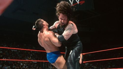 The Undertaker and Ken Shamrock