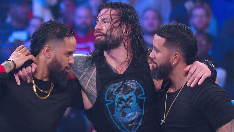 Roman Reigns and The Usos