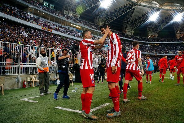 Atletico Madrid have won their last five games in all competitions