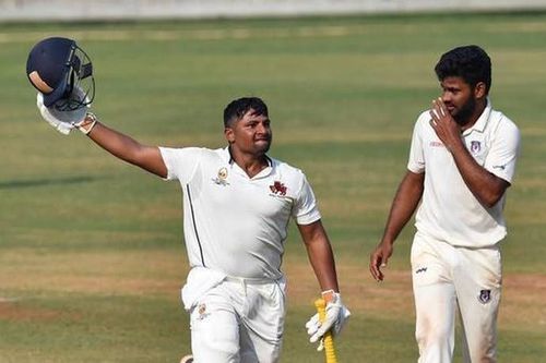 Sarfaraz Khan smashed an amazing triple ton against Uttar Pradesh in the Ranji Trophy